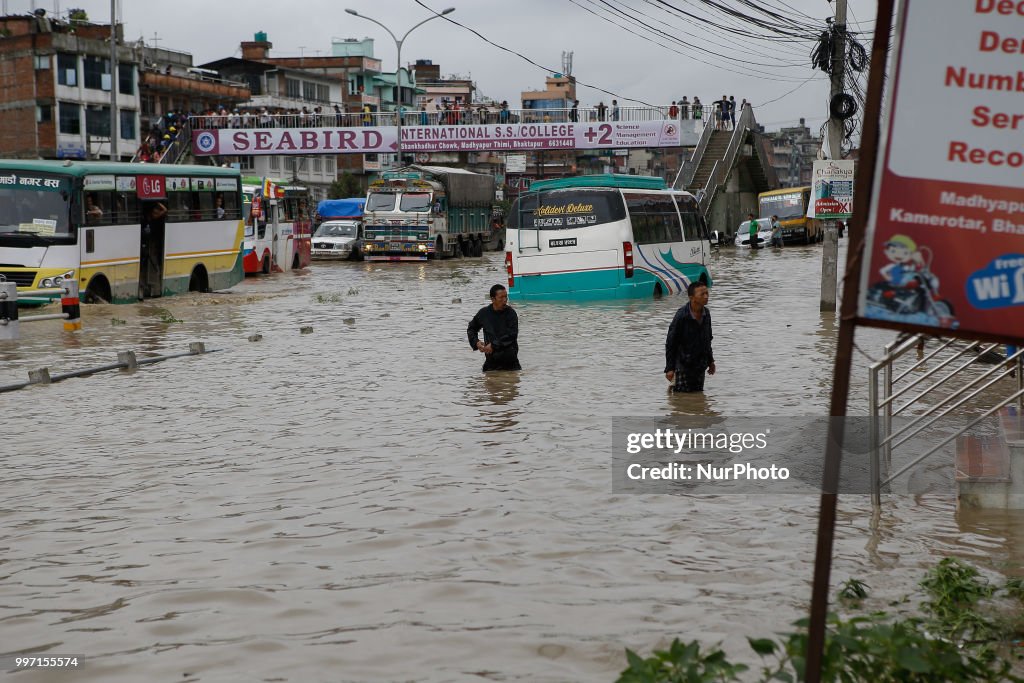 Flood In Kathmandu