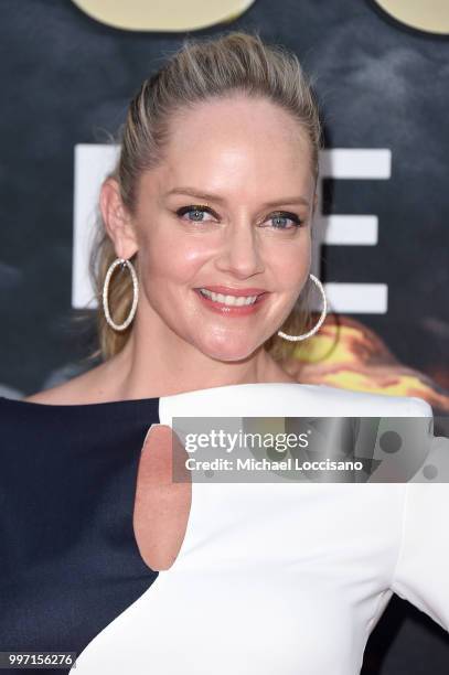 Marley Shelton attends the 'Skyscraper' New York Premiere at AMC Loews Lincoln Square on July 10, 2018 in New York City.