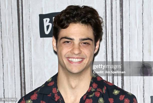 Actor Noah Centineo attends the Build Series to discuss "Sierra Burgess is a Loser" and "To All The Boys I've Loved Before" at Build Studio on July...