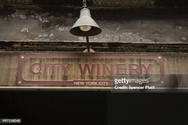 The wine bar and music venue City Winery stands in lower Manhattan on July 12, 2018 in New York City. The Walt Disney Co., which has announced that...