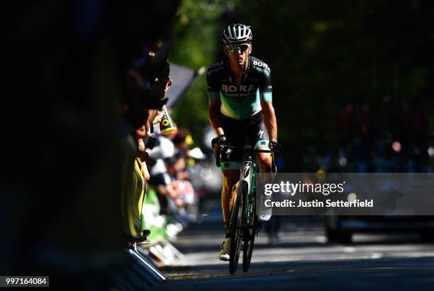 Arrival / Maciej Bodnar of Poland and Team Bora Hansgrohe / during 105th Tour de France 2018, Stage 6 a 181km stage from Brest to Mur-de-Bretagne...