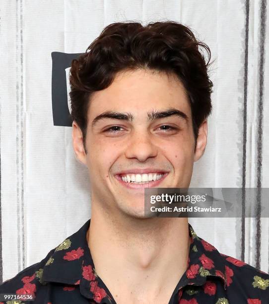 Actor Noah Centineo visits Build studio on July 12, 2018 in New York City.