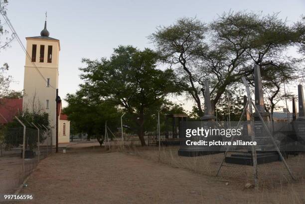 Graveyard for high ranking leaders of the Herero in Okahandja, Namibia, 13 May 2017. The governments of Germany and Namibia are currently negotiating...