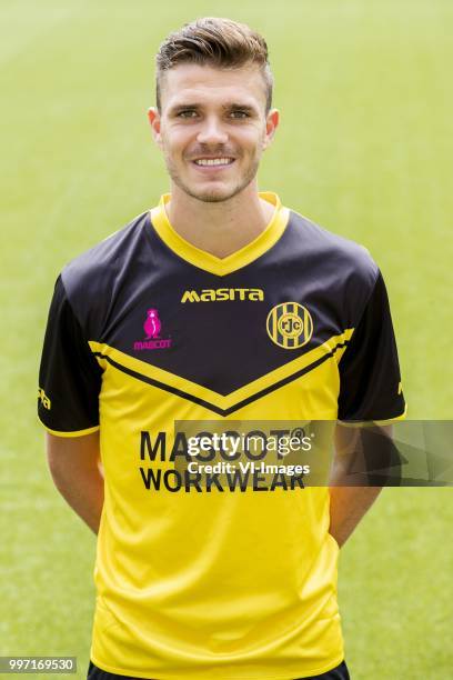 Daryl Werker during the team presentation of Roda jc on July 12, 2018 at the Parkstad Limburg stadium in Kerkrade, The Netherlands.