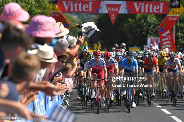 Tony Martin of Germany and Team Katusha / Ilnur Zakarin of Russia and Team Katusha / Alejandro Valverde of Spain and Movistar Team / Jose Joaquin...