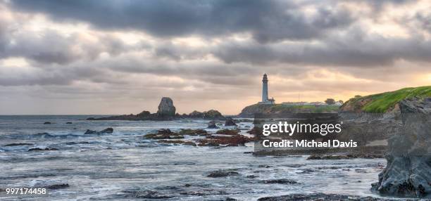 pigeon point sunset - sunset point stock pictures, royalty-free photos & images