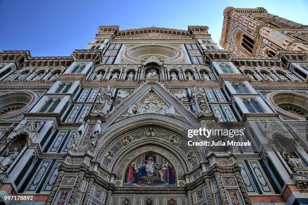 cattedrale di santa maria del fiore - fiore stock pictures, royalty-free photos & images