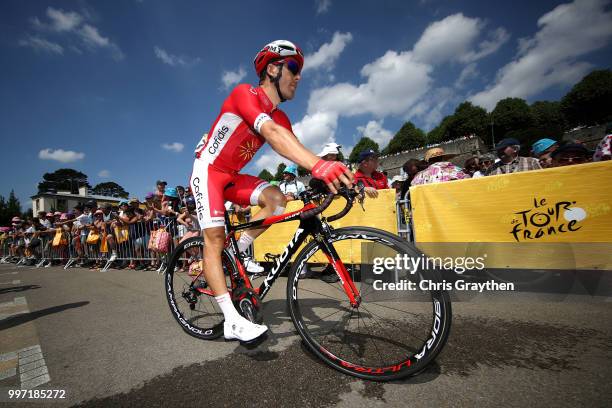 Start / Julien Simon of France and Team Cofidis / during 105th Tour de France 2018, Stage 6 a 181km stage from Brest to Mur-de-Bretagne Guerledan...