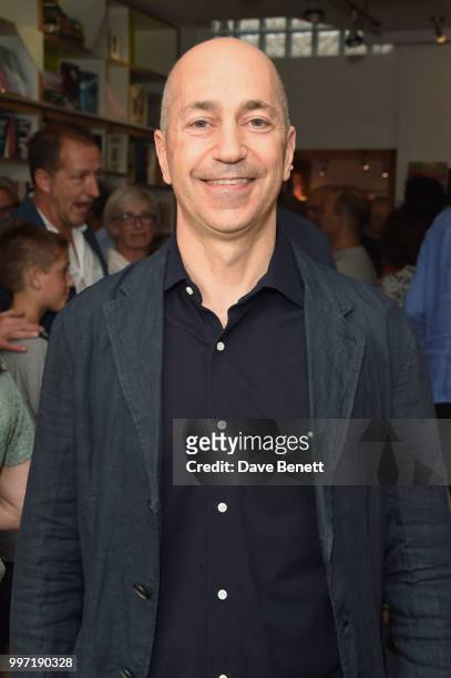Ivan Gazidis attends the launch of new book "Ctrl Alt Delete" by Tom Baldwin at Ink 84 on July 12, 2018 in London, England.