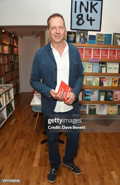 Tom Baldwin attends the launch of his new book "Ctrl Alt Delete" at Ink 84 on July 12, 2018 in London, England.