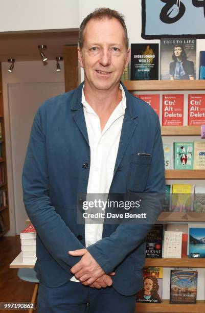 Tom Baldwin attends the launch of his new book "Ctrl Alt Delete" at Ink 84 on July 12, 2018 in London, England.