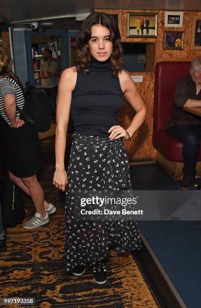 Gala Gordon attends the press night after party for "The One" at Soho Theatre on July 12, 2018 in London, England.