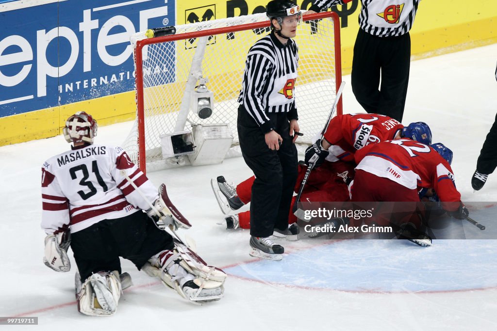 Czech Republic v Latvia - 2010 IIHF World Championship