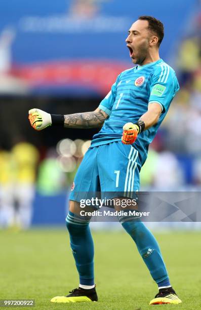 June 28: David Ospina of Colombia reacts after the 2018 FIFA World Cup Russia group H match between Senegal and Colombia at Samara Arena on June 28,...