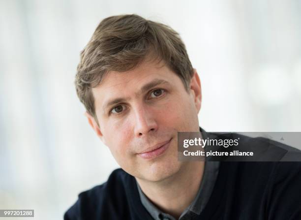 Writer Daniel Kehlmann seen during the Book Fair in Frankfurt am Main, Germany, 13 October 2017. The world's biggest book fair takes place from 11 -...