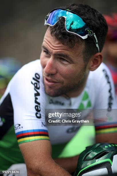 Start / Mark Cavendish of Great Britain and Team Dimension Data / during 105th Tour de France 2018, Stage 6 a 181km stage from Brest to...