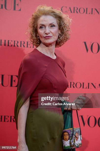 Pilar Medina Sidonia attends Vogue 30th Anniversary Party at Casa Velazquez on July 12, 2018 in Madrid, Spain.