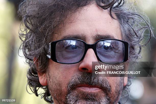 Director and president of the jury Tim Burton arrives for the screening of "Biutiful" presented in competition at the 63rd Cannes Film Festival on...