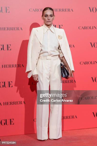 Laura Ponte attends Vogue 30th Anniversary Party at Casa Velazquez on July 12, 2018 in Madrid, Spain.