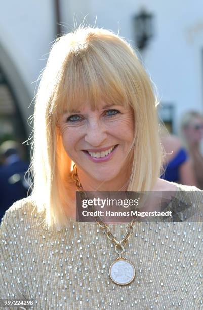 Patricia Riekel during the dinner Royal at the Gruenwalder Einkehr on July 12, 2018 in Munich, Germany.