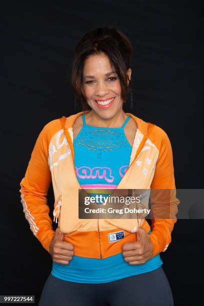 Actress and Director Jackie Nova attends the Giveback Day at The Artists Project on July 11, 2018 in Los Angeles, California.