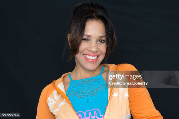 Actress and Director Jackie Nova attends the Giveback Day at The Artists Project on July 11, 2018 in Los Angeles, California.