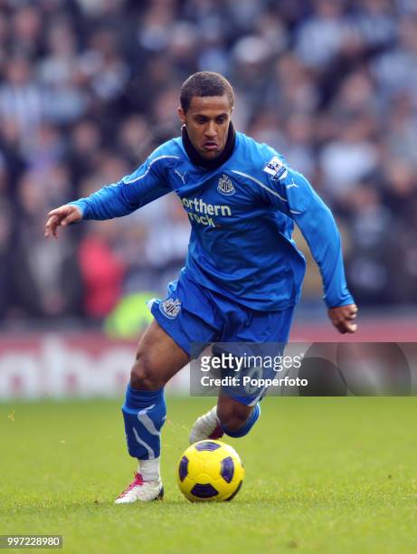 Wayne Routledge of Newcastle United in action during the Barclays Premier League match between West Bromwich Albion and Newcastle United at The...
