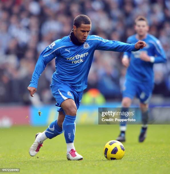 Wayne Routledge of Newcastle United in action during the Barclays Premier League match between West Bromwich Albion and Newcastle United at The...