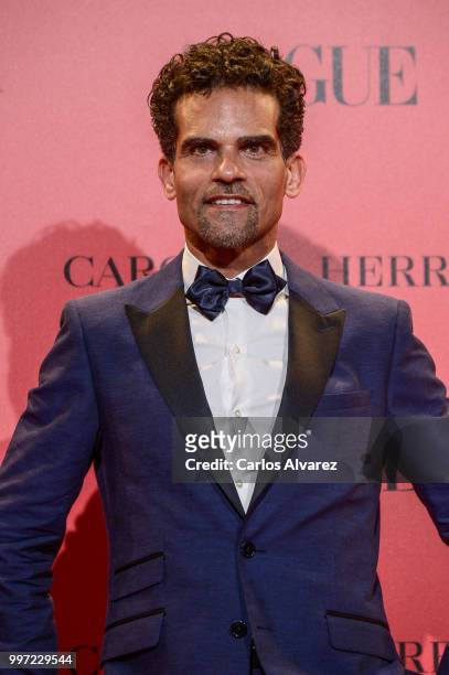 Antonio Najarro attends Vogue 30th Anniversary Party at Casa Velazquez on July 12, 2018 in Madrid, Spain.