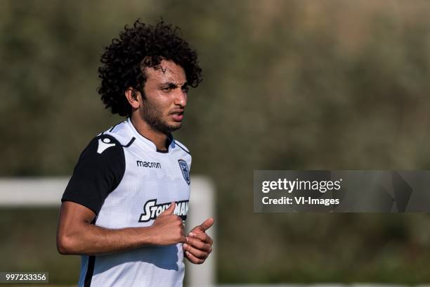 Amr Warda of Paok Saloniki during the friendly match between PAOK Saloniki and KAA Gent at sportcomplex Schuytgraaf on July 12, 2018 in Arnhem, The...