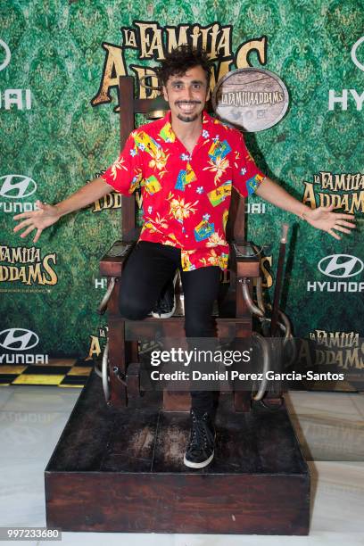 Canco Rodriguez attends 'La Familia Addams' Malaga premiere on July 12, 2018 in Malaga, Spain.