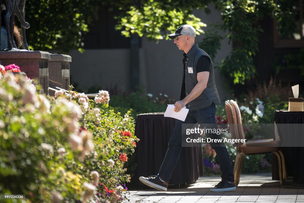 Annual Allen And Co. Meeting In Sun Valley Draws CEO's And Business Leaders To The Mountain Resort Town