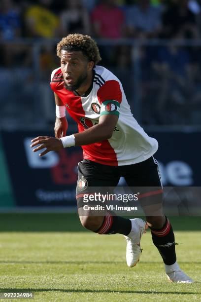 Tony Vilhena of Feyenoord during the Uhrencup match between BSC Young Boys and Feyenoord at the Tissot Arena on July 11, 2018 in Biel, Switzerland