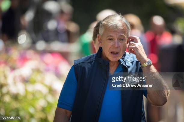 Lowell McAdam, chairman and chief executive officer of Verizon Communications, attends the annual Allen & Company Sun Valley Conference, July 12,...