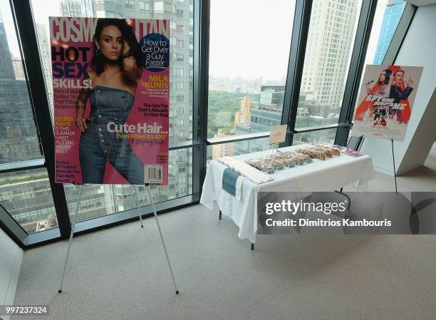 General view during The Screening Of "The Spy Who Dumped Me" at Hearst Tower on July 12, 2018 in New York City.