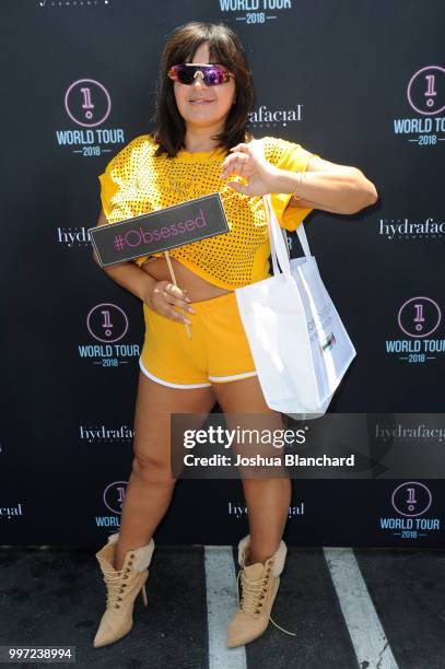 Mercedes "MJ" Javid attends the HydraFacial World Tour - Los Angeles on July 12, 2018 in Venice, California.