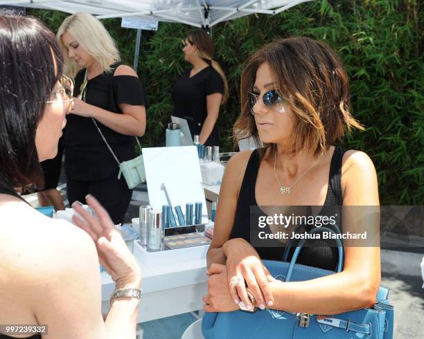 Peggy Sulahian attends the HydraFacial World Tour - Los Angeles on July 12, 2018 in Venice, California.