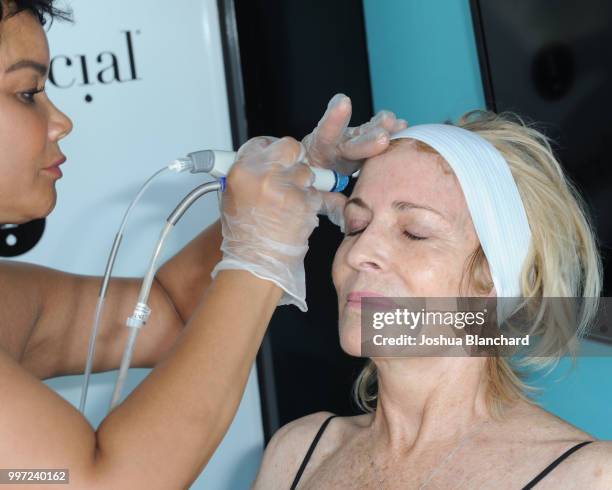 Joanna Cassidy attends the HydraFacial World Tour - Los Angeles on July 12, 2018 in Venice, California.