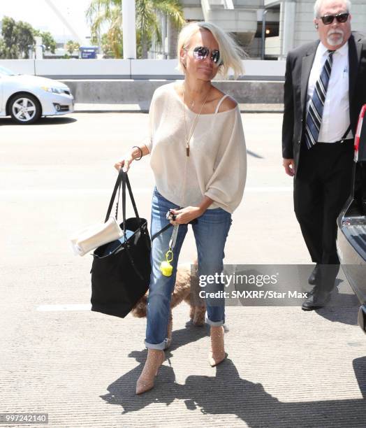 Kristin Chenoweth is seen on July 12, 2018 in Los Angeles, CA.