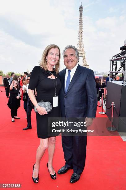 Guest and Paramount Chairman and CEO Jim Gianopulos attend the Global Premiere of 'Mission: Impossible - Fallout' at Palais de Chaillot on July 12,...