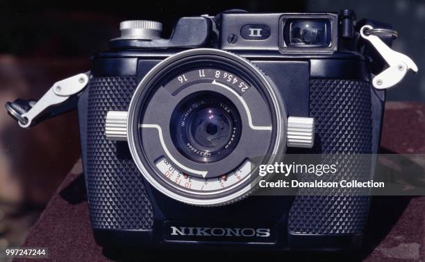 Nikonos II waterproof camera.