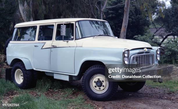 Albert Moote's 1959 B120 4x4 "Koolge" International Harvester Travelal SUVl in circa 1965.