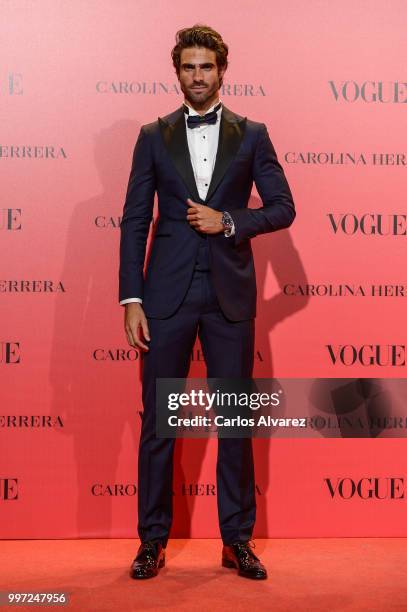 Juan Betancourt attends Vogue 30th Anniversary Party at Casa Velazquez on July 12, 2018 in Madrid, Spain.