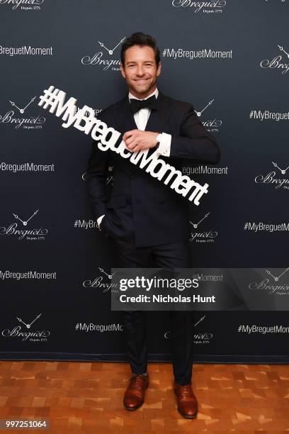 Actor Ian Bohen attends the Breguet "Classic Tour" at Carnegie Hall on July 12, 2018 in New York City.