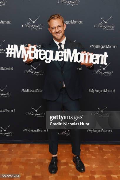 Patrick Janelle attends the Breguet "Classic Tour" at Carnegie Hall on July 12, 2018 in New York City.