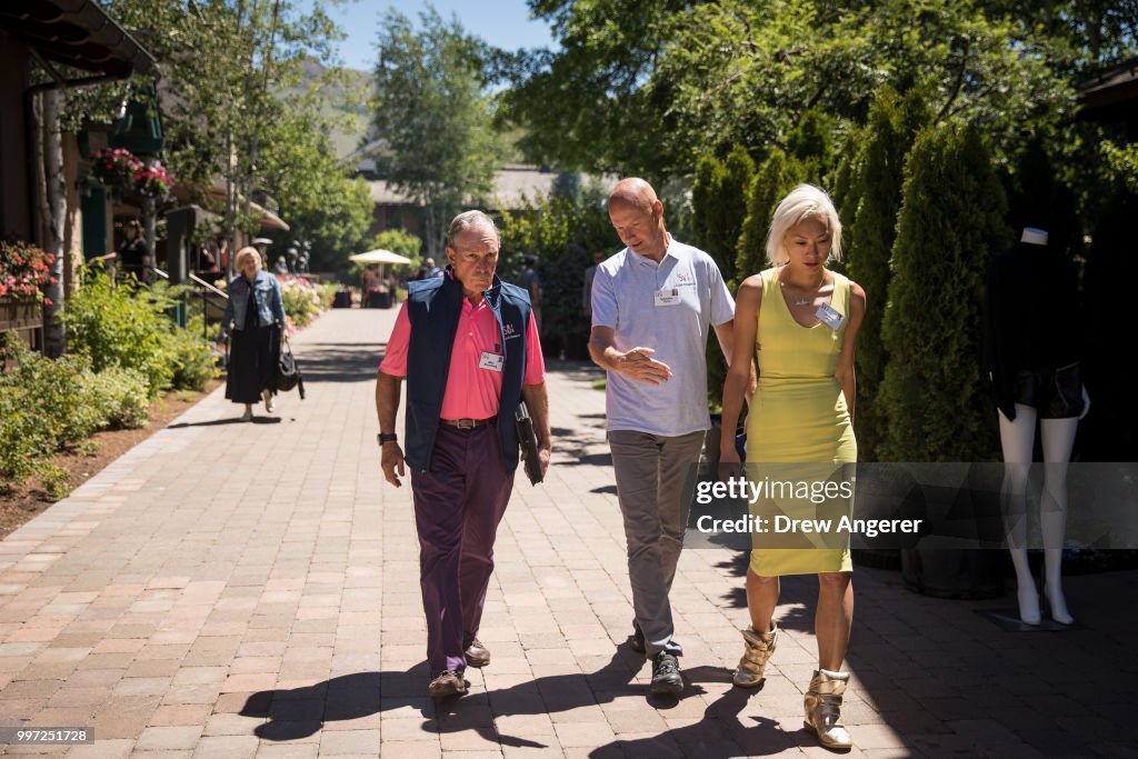 Annual Allen And Co. Meeting In Sun Valley Draws CEO's And Business Leaders To The Mountain Resort Town