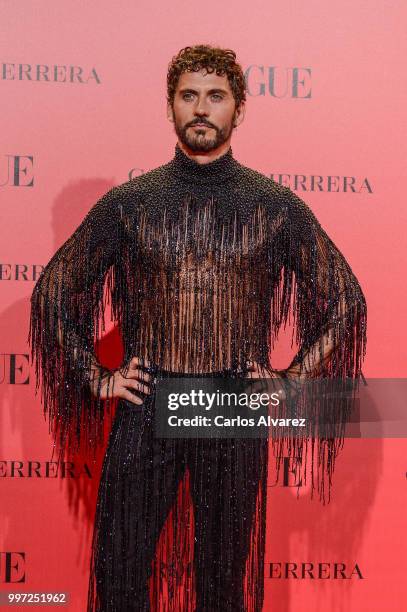 Paco Leon attends Vogue 30th Anniversary Party at Casa Velazquez on July 12, 2018 in Madrid, Spain.