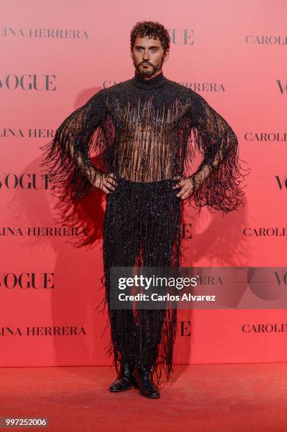 Paco Leon attends Vogue 30th Anniversary Party at Casa Velazquez on July 12, 2018 in Madrid, Spain.