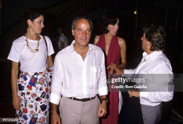 Gayfryd Steinberg, Henry Kravis and Arnold Scaasi