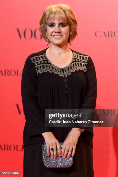 Rosa Tous attends Vogue 30th Anniversary Party at Casa Velazquez on July 12, 2018 in Madrid, Spain.